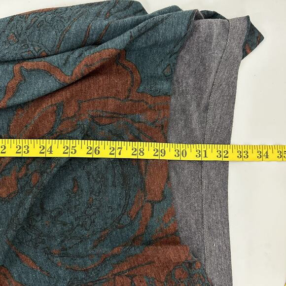 Soft Surroundings Tunic Womens Medium Green Renaissance Shirt Drapey Knit - Picture 11 of 12